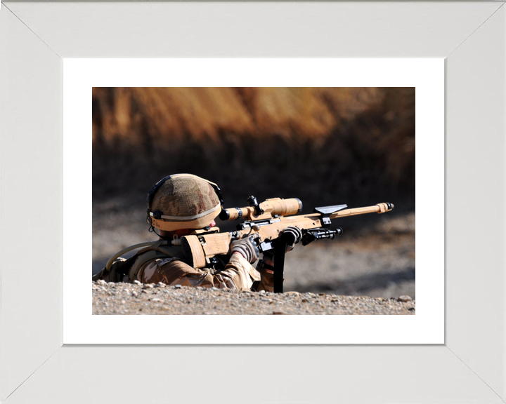 British Army 1 Royal Welsh Sniper Nad-e Ali January 2010