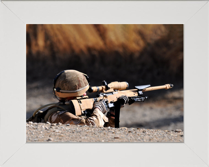 British Army 1 Royal Welsh Sniper Nad-e Ali January 2010