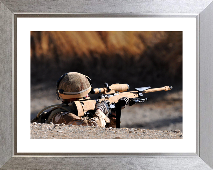 British Army 1 Royal Welsh Sniper Nad-e Ali January 2010
