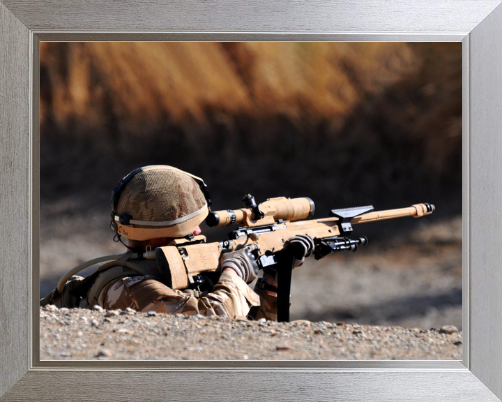 British Army 1 Royal Welsh Sniper Nad-e Ali January 2010