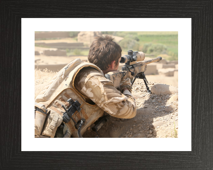 British Army 2 PARA Sniper Op Oqab Tsuka August 2008