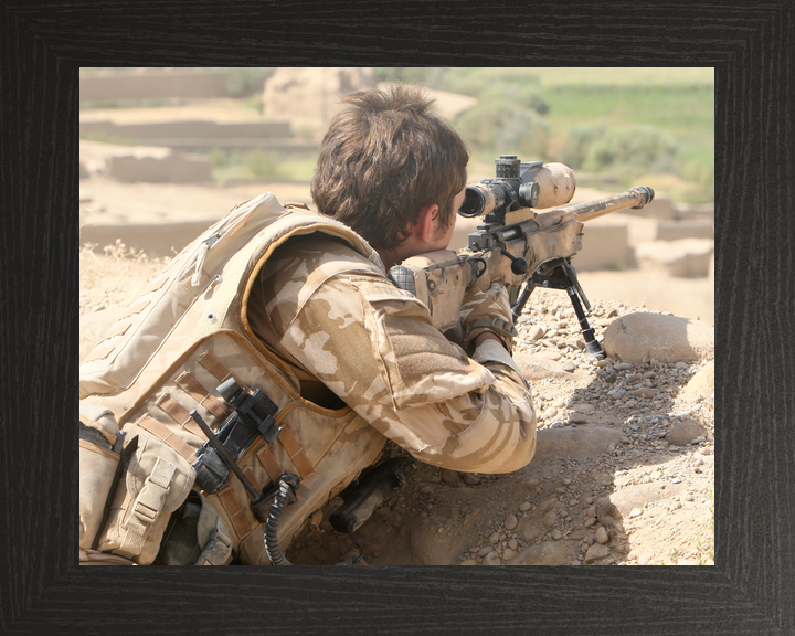 British Army 2 PARA Sniper Op Oqab Tsuka August 2008