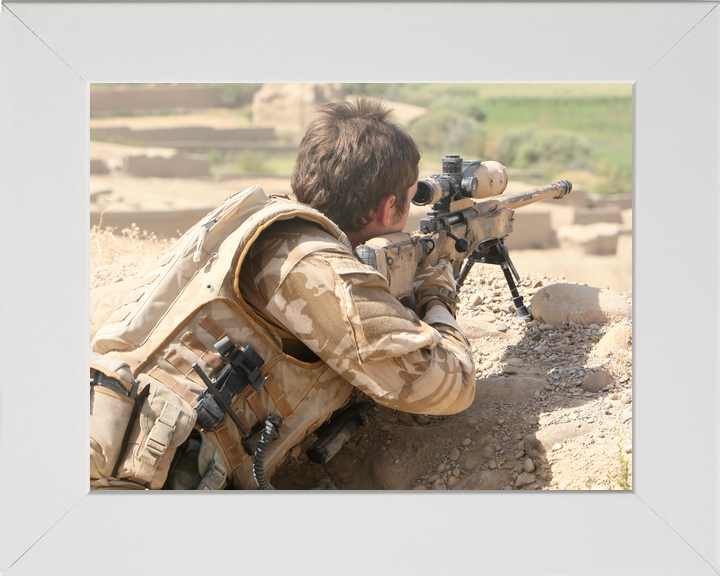 British Army 2 PARA Sniper Op Oqab Tsuka August 2008