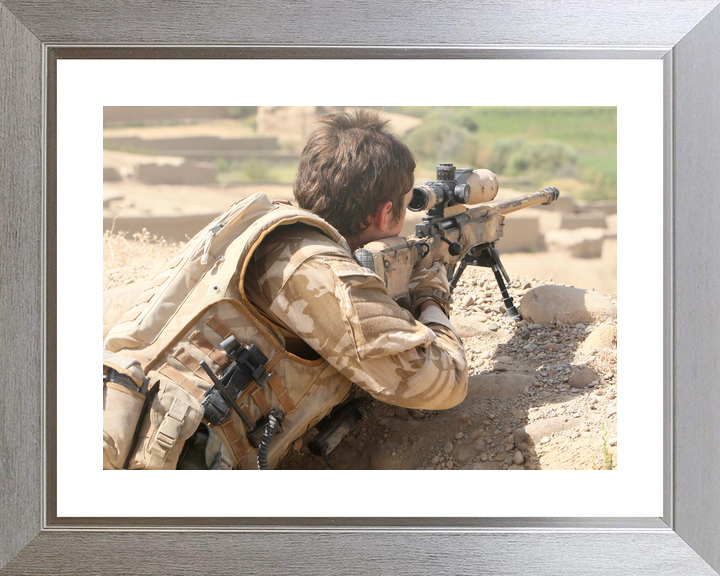 British Army 2 PARA Sniper Op Oqab Tsuka August 2008