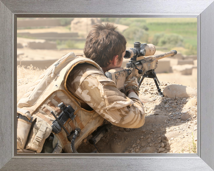 British Army 2 PARA Sniper Op Oqab Tsuka August 2008