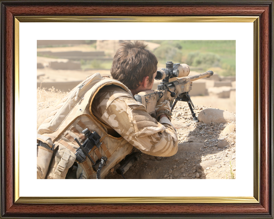 British Army 2 PARA Sniper Op Oqab Tsuka August 2008