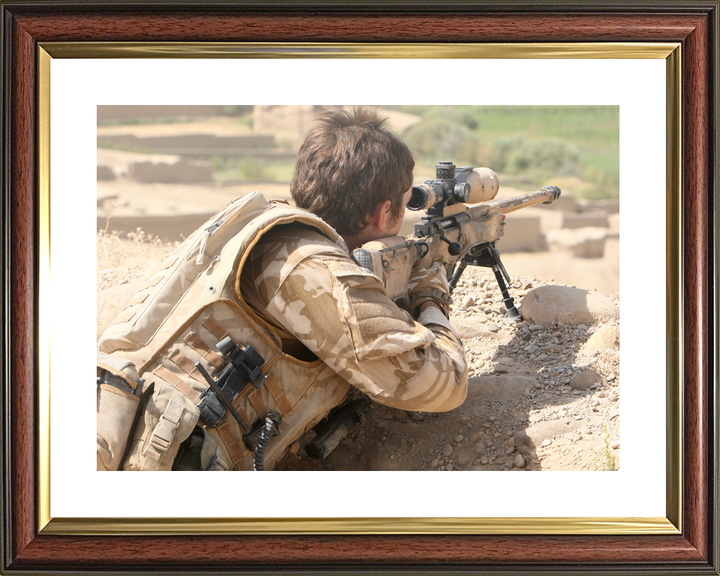 British Army 2 PARA Sniper Op Oqab Tsuka August 2008