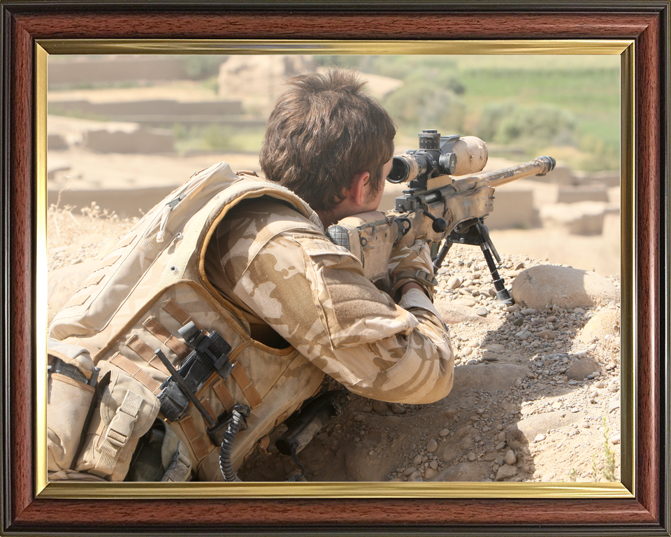 British Army 2 PARA Sniper Op Oqab Tsuka August 2008
