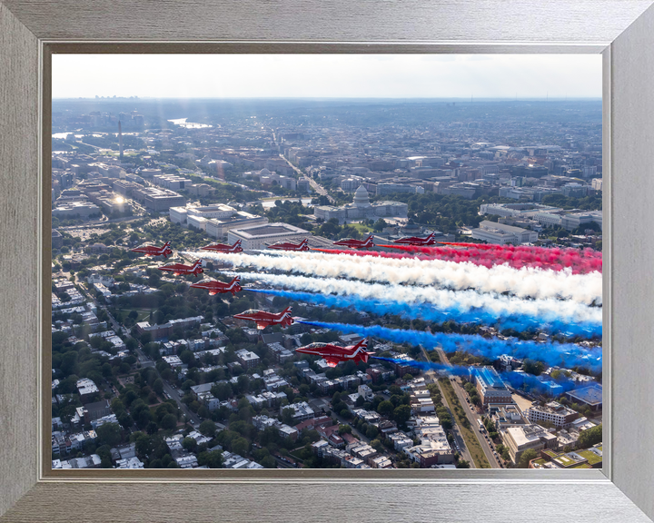 RAF Red Arrows Fly Over Washington DC July 2026