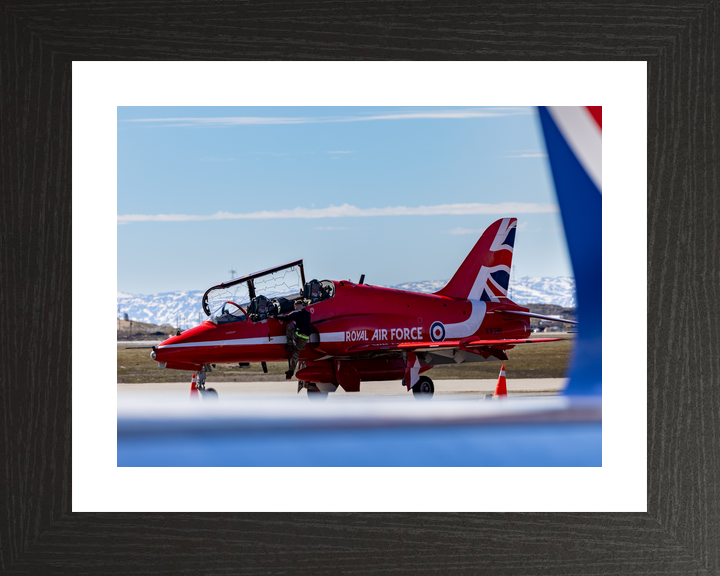 RAF Red Arrows Hawk Jet Iqaluit Airport Canada 2026