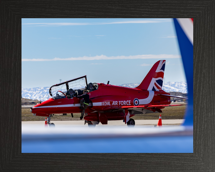 RAF Red Arrows Hawk Jet Iqaluit Airport Canada 2026