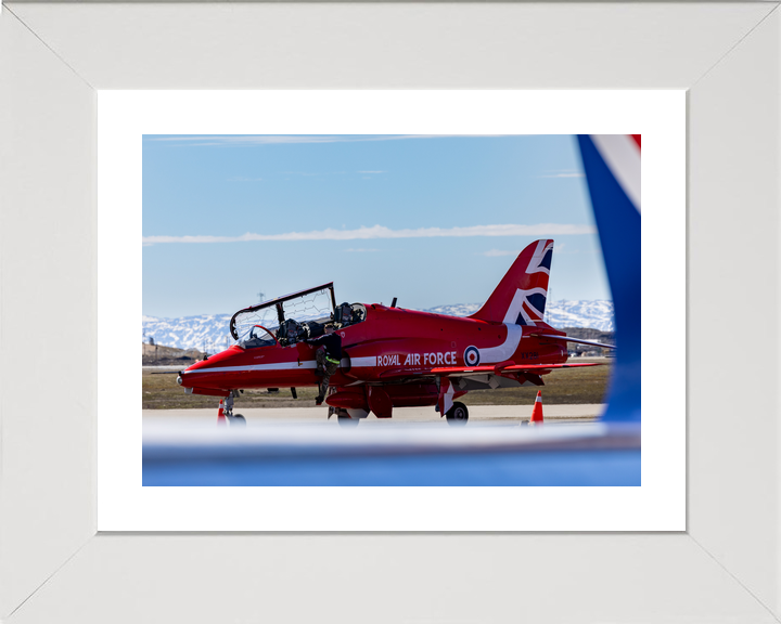 RAF Red Arrows Hawk Jet Iqaluit Airport Canada 2026