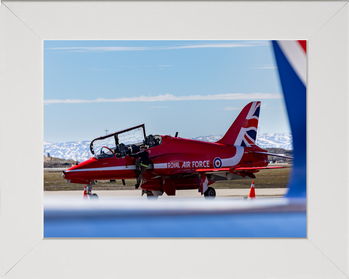 RAF Red Arrows Hawk Jet Iqaluit Airport Canada 2026