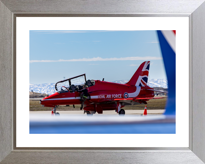 RAF Red Arrows Hawk Jet Iqaluit Airport Canada 2026
