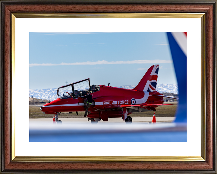 RAF Red Arrows Hawk Jet Iqaluit Airport Canada 2026