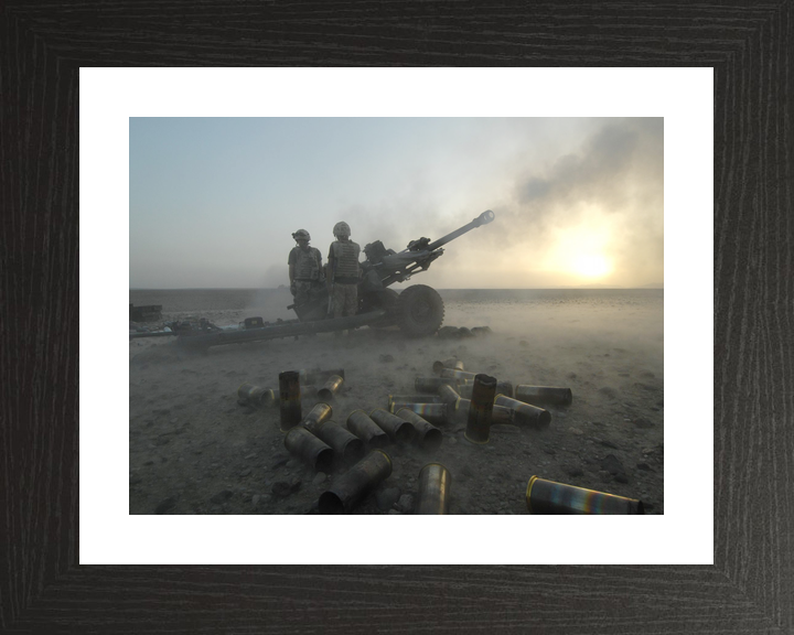 British Army 19 Regiment RA Light Gun Op Chakush July 2007