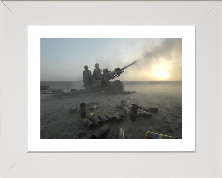 British Army 19 Regiment RA Light Gun Op Chakush July 2007