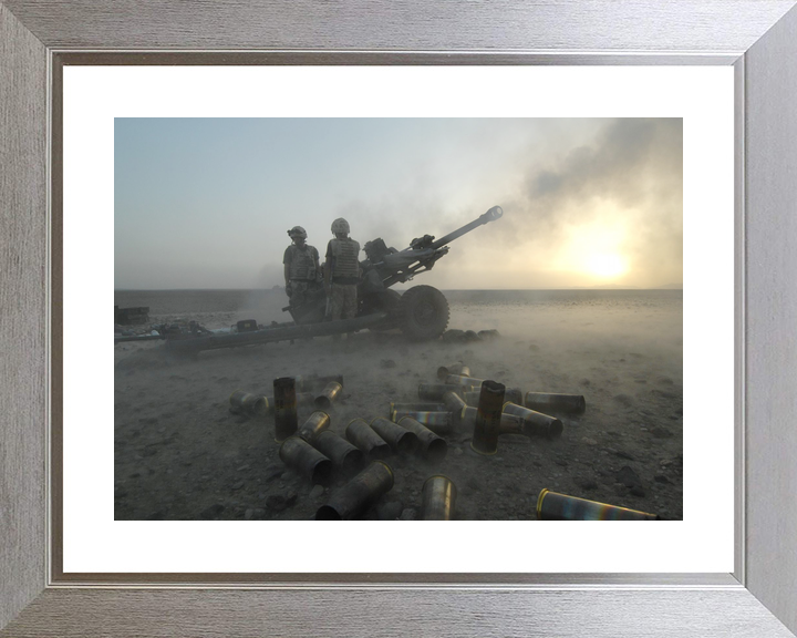 British Army 19 Regiment RA Light Gun Op Chakush July 2007