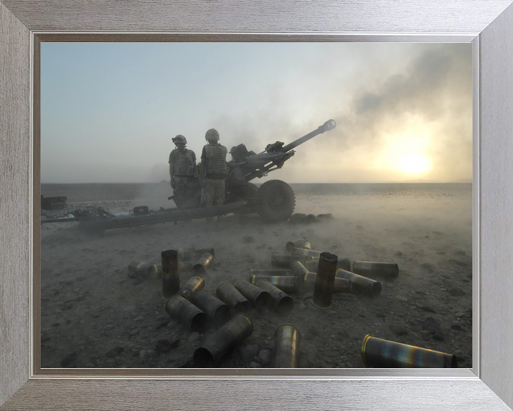 British Army 19 Regiment RA Light Gun Op Chakush July 2007