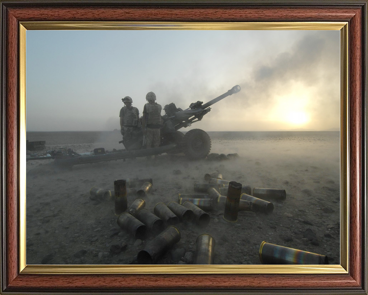 British Army 19 Regiment RA Light Gun Op Chakush July 2007