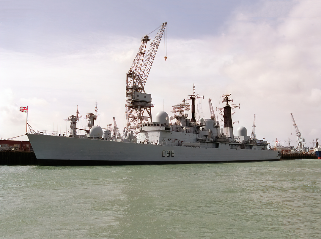 HMS Glasgow D88 | Photo Print | Framed Print | Type 42 | Destroyer | Royal Navy Hampshire Prints
