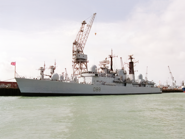 HMS Glasgow D88 Type 42 Destroyer March 1994