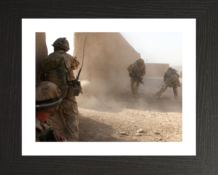 British Army 3 PARA Under Fire Oqab Tsuka August 2008