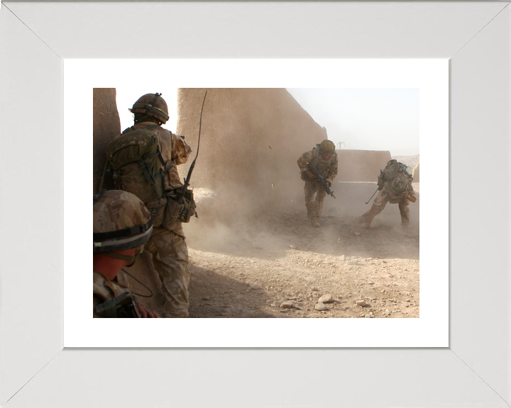 British Army 3 PARA Under Fire Oqab Tsuka August 2008