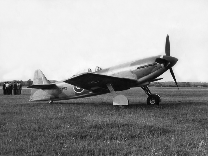 RAF Martin-Baker MB-3 Plane on the Ground Photo Print - Royal Air Force Aircraft Posters, Prints, & Visual Artwork Hampshire Prints 6 x 4 No Frame No