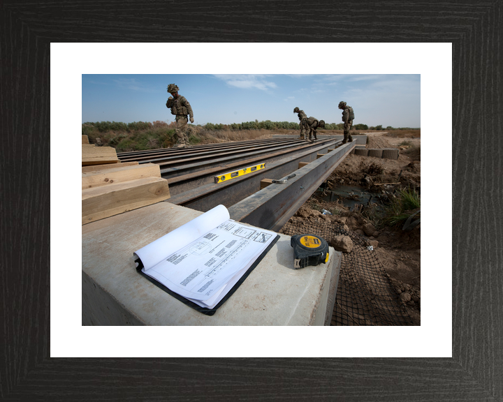 British Army 21 Engineer Regt Bridge Plans October 2012