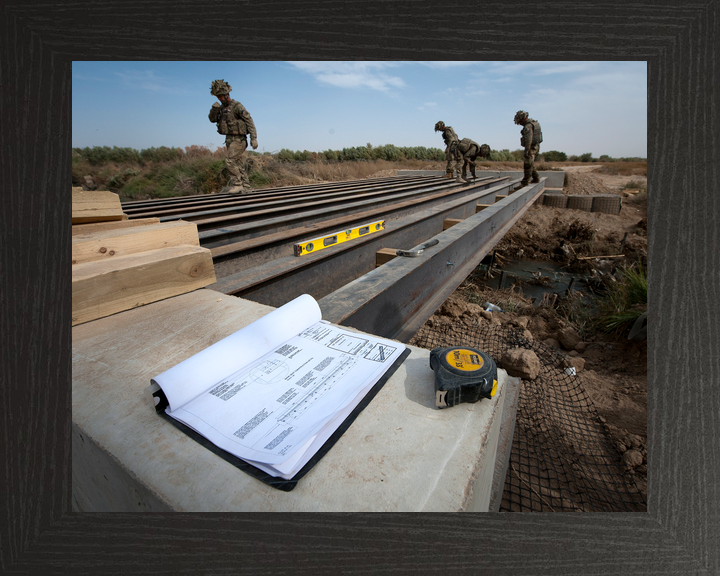 British Army 21 Engineer Regt Bridge Plans October 2012