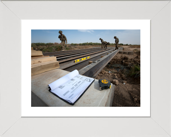 British Army 21 Engineer Regt Bridge Plans October 2012