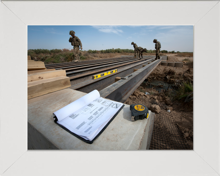 British Army 21 Engineer Regt Bridge Plans October 2012