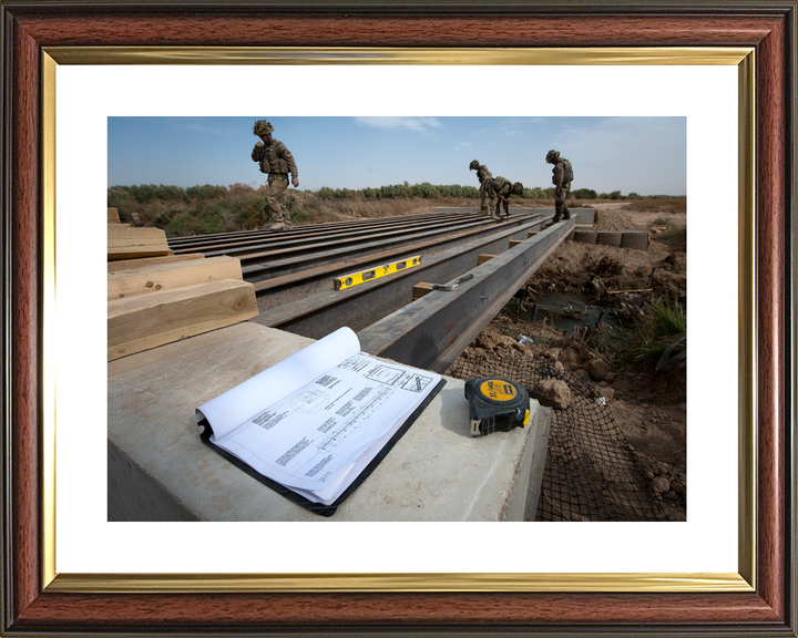 British Army 21 Engineer Regt Bridge Plans October 2012
