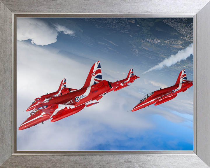 RAF Red Arrows Hawk XX295 D-Day 80 Normandy Flypast June 2024