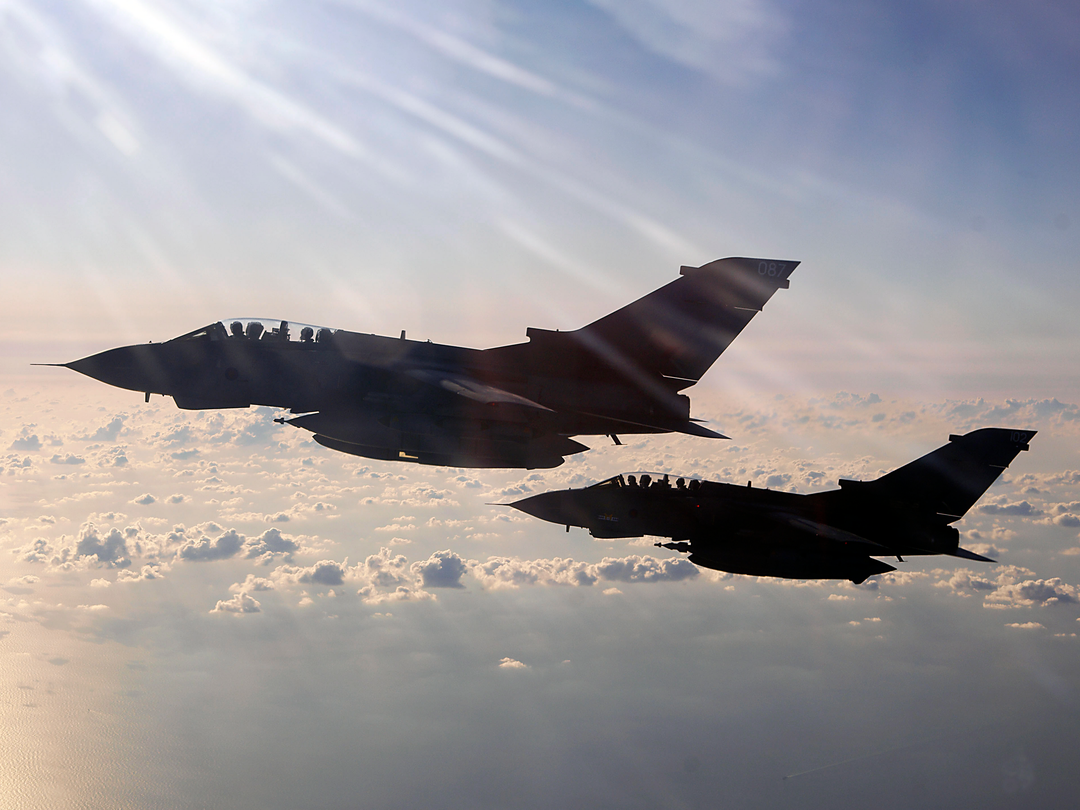 RAF Tornado GR4 Jets in Flight Over the Mediterranean Sea Royal Air Force Aircraft Photo Print Wall Art Aviation Decor UK Posters, Prints, & Visual Artwork Hampshire Prints 6 x 4 No Frame No