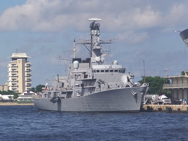 HMS Norfolk F230 Type 23 Frigate October 1994