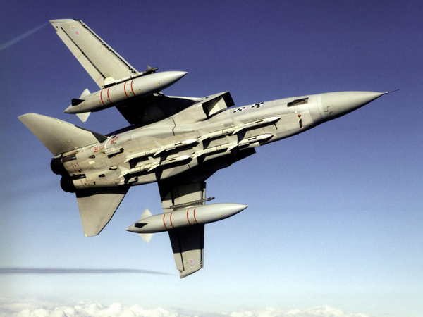 RAF Tornado F3 in Flight August 2004