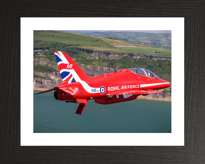 RAF Red Arrows Hawk XX295 Coastal Cliffs D-Day 80 June 2024