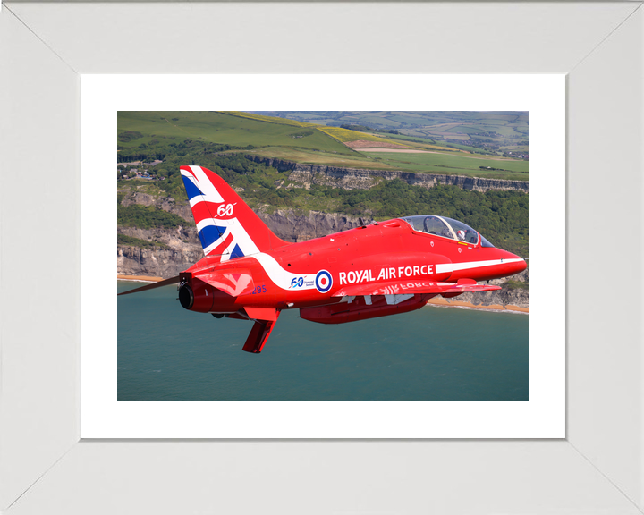 RAF Red Arrows Hawk XX295 Coastal Cliffs D-Day 80 June 2024