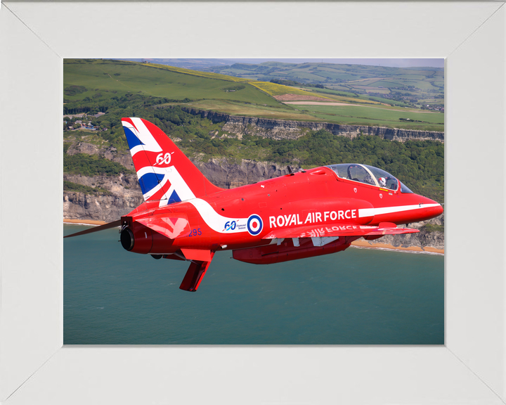 RAF Red Arrows Hawk XX295 Coastal Cliffs D-Day 80 June 2024