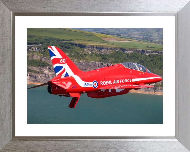 RAF Red Arrows Hawk XX295 Coastal Cliffs D-Day 80 June 2024