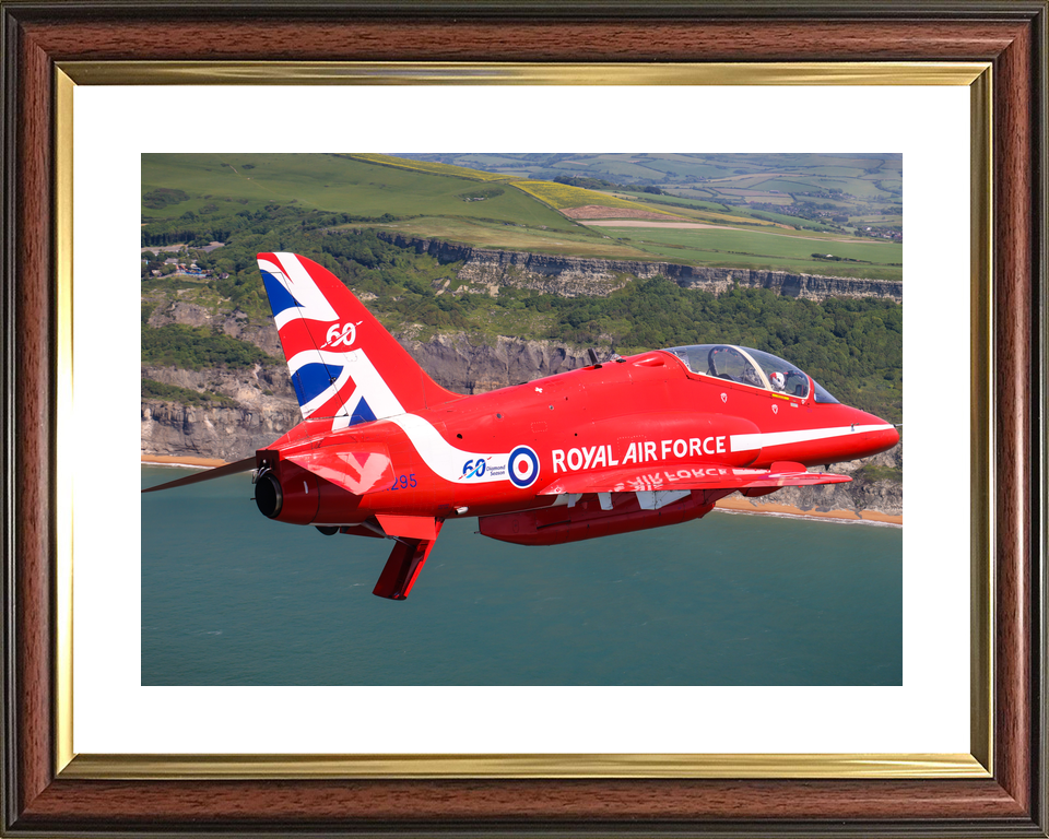 RAF Red Arrows Hawk XX295 Coastal Cliffs D-Day 80 June 2024