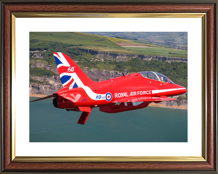 RAF Red Arrows Hawk XX295 Coastal Cliffs D-Day 80 June 2024