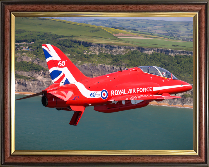 RAF Red Arrows Hawk XX295 Coastal Cliffs D-Day 80 June 2024