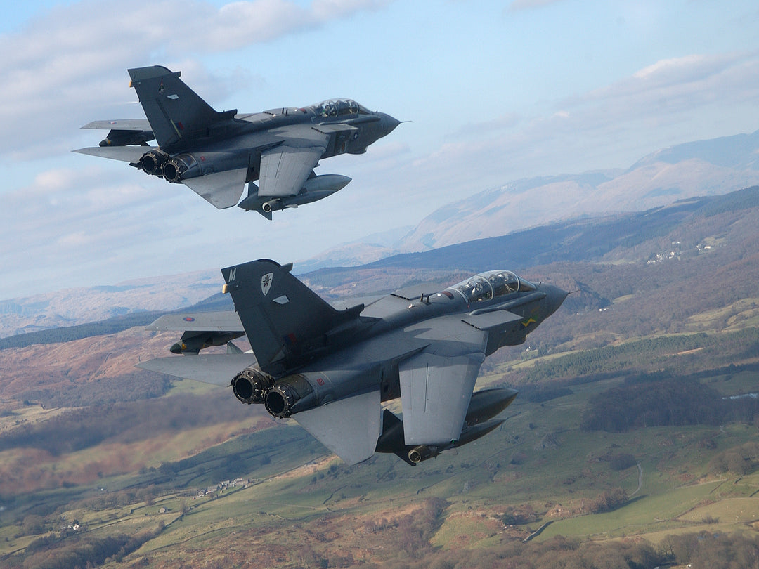 RAF Tornado GR4 Jets over Scotland Royal Air Force Aircraft Photo Print Wall Art Aviation Decor UK Posters, Prints, & Visual Artwork Hampshire Prints 6 x 4 No Frame No