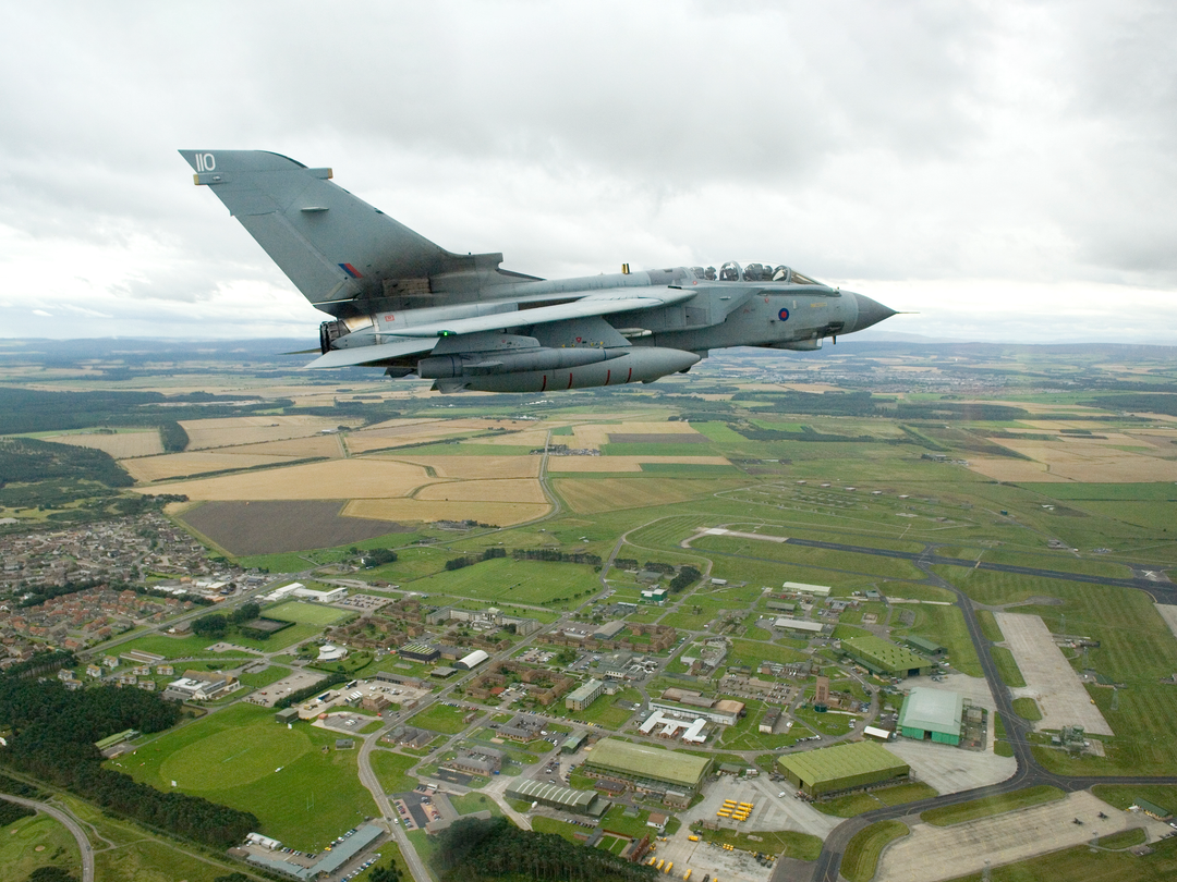 RAF Tornado GR4 Jet Flies over RAF Lossiemouth Royal Air Force Aircraft Photo Print Wall Art Aviation Decor UK Posters, Prints, & Visual Artwork Hampshire Prints 6 x 4 No Frame No