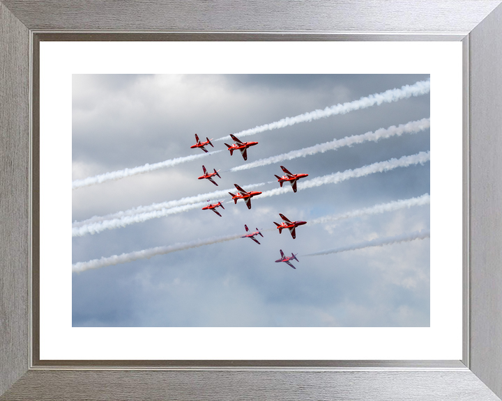 RAF Red Arrows Nine Hawks Springhawk Croatia April 2024