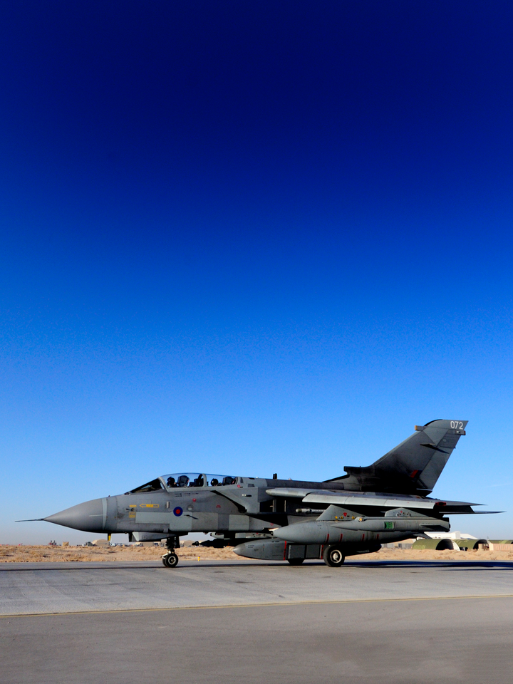 RAF Tornado GR4 on a Runway 2009 Photo Print Royal Air Force Aircraft Wall Art Aviation Decor Poster Posters, Prints, & Visual Artwork Hampshire Prints 6 x 4 No Frame No