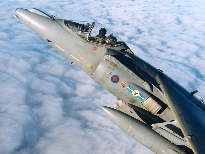 RAF Harrier GR7 Jet Cockpit Closeup Photo Print Royal Air Force Aircraft Wall Art Aviation Decor Posters, Prints, & Visual Artwork Hampshire Prints 6 x 4 No Frame No